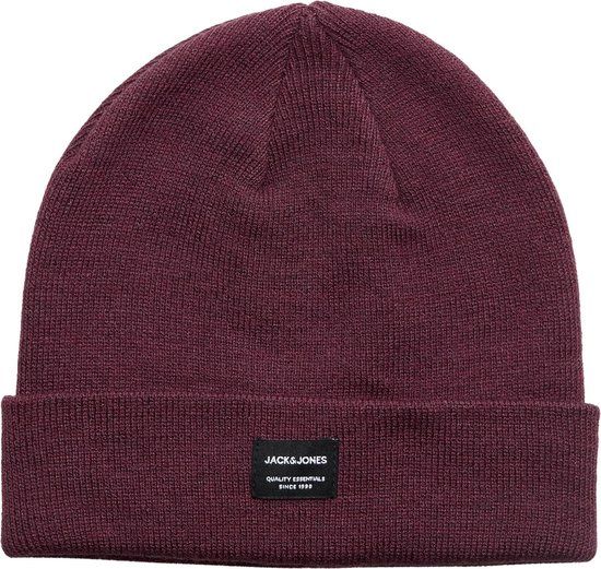 Jack & Jones JACDNA Beanie - Port Red - One size - Heren