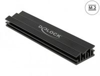 Delock Heat Sink 100 mm for M.2 module black