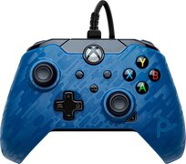 PDP Controller - Blauw Camo - Xbox Series X/Xbox One