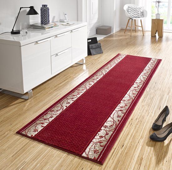 Hanse Home Loper plant 80x250cm rood - 4260425286359