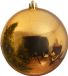 Decoris Grote Kerstbal - Goud - Glans - Kunststof - 14 cm