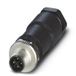 Phoenix Contact 1404641 M12 Kabel-connector Zwart, Metallic