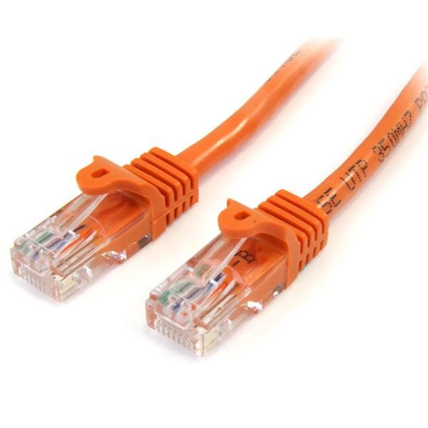 StarTech.com Cat5e Patch Cable - 1m - Orange