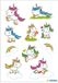 HERMA stickers Baby Eenhoorn, met glitters, 2 vel à 10 stuks