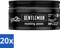 Schwarzkopf Got2B Molding Paste Gentleman - 100 ml - Voordeelverpakking - 20 stuks