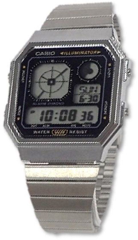 Casio A130WE-1AEF Vintage Collection Unisex Horloge Zwart