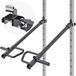 Power rack hefboomarmen - Verstelbaar 33,5 tot 100,6 cm - Stoorzendarm - Zwart
