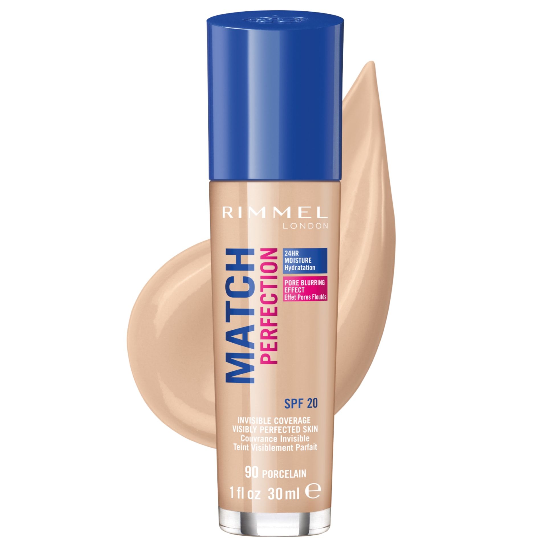 Rimmel Match Perfection Foundation 090 Porcelain - 30ml