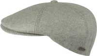 Hatland Chris Zijde Flat Cap Groen Maat S Unisex