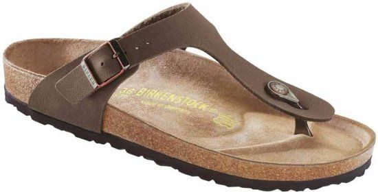 Birkenstock Gizeh bruin sandalen dames S - 4040714016771