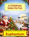 6 Libri GmbH Brass Solos, Duets and Ensembles- 6 Christmas Euphonium Solos for Fun - Easy-Intermediate to Advanced-Intermediate