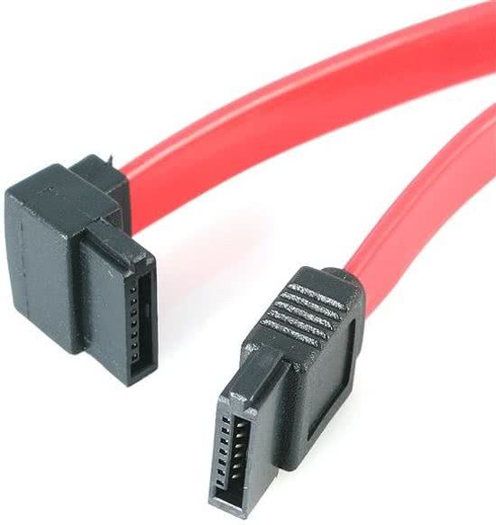 StarTech.com 18in SATA to Left Angle SATA Cable