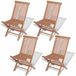VidaXL 43040 Fauteuil de jardin Teck terrasse