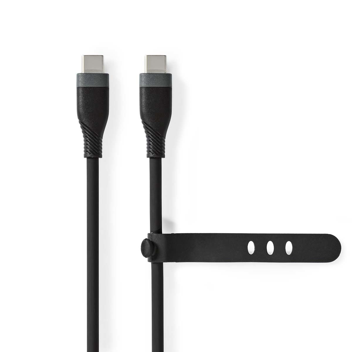 Nedis USB-C naar USB-C Kabel - 1.5m - USB 2.0 - Zwart