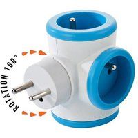 Watt & Co Roterende Triplite 3 x 16 A Wit en Blauw