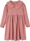 Vertbaudet Jurk met fantasie kraag van gebreide tricot voor meisjes