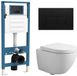 QeramiQ Dely Swirl Compact Toiletset