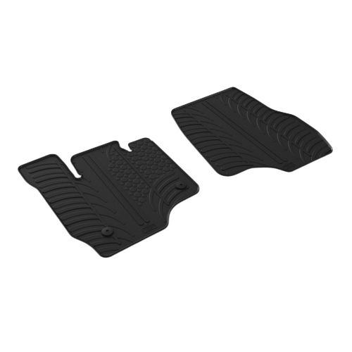 Rubbermatten voor Ford F-150 Super Crew 2015-2022 & 2022- (T-Design 2-delig)