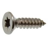 Euromarine Vis Torx à Tête Fraisée Iso 14586 A4 3,5x9,5 mm