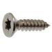 Euromarine Vis Torx à Tête Fraisée Iso 14586 A4 3,5x9,5 mm
