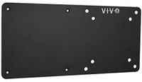 VIVO Zwarte stalen arm beugel houder voor Intel NUC - achterkant van monitor VESA metalen plaat montage uitbreiding (MOUNT-VESA01)