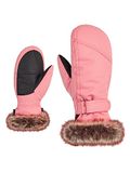 Ziener Meisjes LED ski-wanten/wintersport | warm, ademend, roze vanille stru, 5