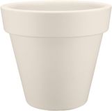 Elho Pure Round 80 Pot - Linen White