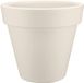 Elho Pure Round 80 Pot - Linen White