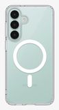 Spigen Ultra Hybrid MagFit hoesje voor Samsung Galaxy S26 FE - Transparant Wit