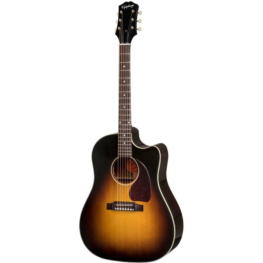 EPIPHONE Masterbilt J-45 Cutaway Aged Vintage Sunburst Gloss - 2020