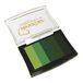 Rayher Stempelkussen Versacolor, 5 kleuren, groentinten, 4,7 x 7,5 cm