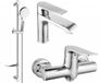 Mexen Pecos DF05 set de douche, chrome