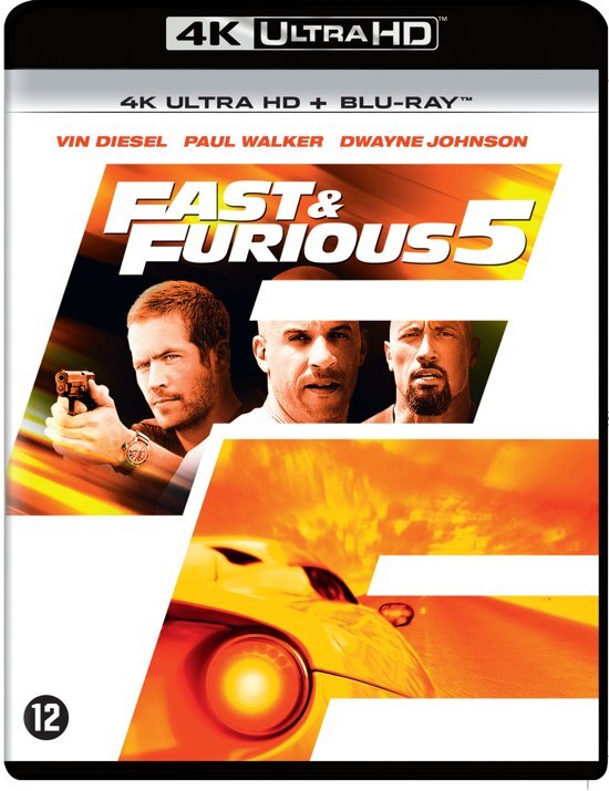 - Fast & Furious 5 (4K Ultra HD Blu-ray) blu-ray (4K)