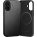 TORRO Housse de protection fine en cuir pour iPhone 17, noir