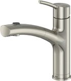 Lenz NEXO² keukenkraan met handdouche, nikkelmat