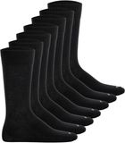 Merkloos 7-Pack Heren Sokken Katoen Mix - Zwart - Schoenmaat 47-50