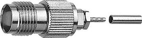 Telegärtner J01011A0050 TNC-connector Bus, recht 50 Ω 1 stuk(s)