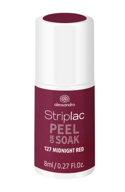 Alessandro Striplac Peel or Soak Midnight Red