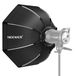 NEEWER 35,4"/90cm achthoekige softbox Quick Release, met Bowens Mount, draagtas compatibel met Neewer CB60 CB100 CB150 Vision 4 S101-300W/400W en andere Bowens Mount Light -SF-RPBO36