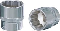 KS Tools 918.1384 1/2" CHROMEplus Dopsleutel, twaalfkant, 13/16"