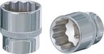 KS Tools 918.1384 1/2" CHROMEplus Dopsleutel, twaalfkant, 13/16"