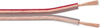Universal Transmedia Luidspreker kabel (CCA) - 2x 0,75mm² / transparant - 100 meter