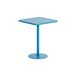Petite Friture Week-end Square Table Blue Aluminum Designer Studio BrichetZiegler