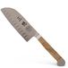 GÜDE Solingen - Santoku-mes met Kuiltjes gesmeed, 14 cm, olijfhout, ALPHA OLIVE, dubbele bolster, Handgemaakt Duitsland