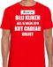 Bellatio Decorations Shoppartners Bv Rood fout Kerstshirt / t-shirt - Kerst is blij kijken / kut cadeau - heren - Kerstkleding / Christmas outfit XXL