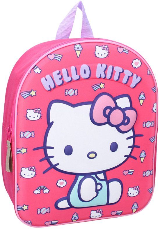 Hello Kitty Another Dimension Rugzak 3D - Roze