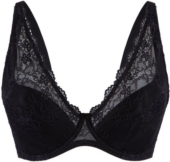 LingaDore DAILY Triangel plunge BH Zwart 80F