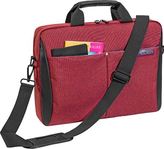 PEDEA 66065003 notebooktas 39,6 cm (15.6") Documententas Rood