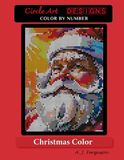 Christmas Color Color by Number book - Premium paper