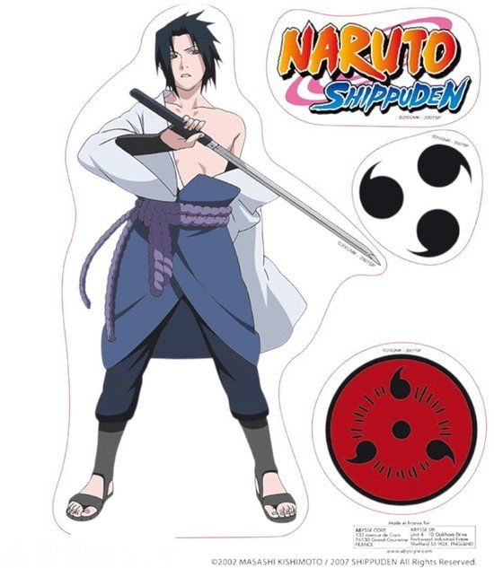 Abysse Corp Naruto Shippuden Stickers Sasuke & Itachi